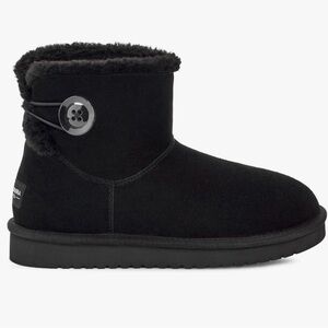 NIB Koolaburra by UGG W Nalie Mini Black Winter Boots Size 7